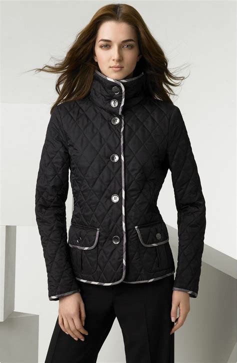 burberry coat women fur|Burberry quilted coat nordstrom.